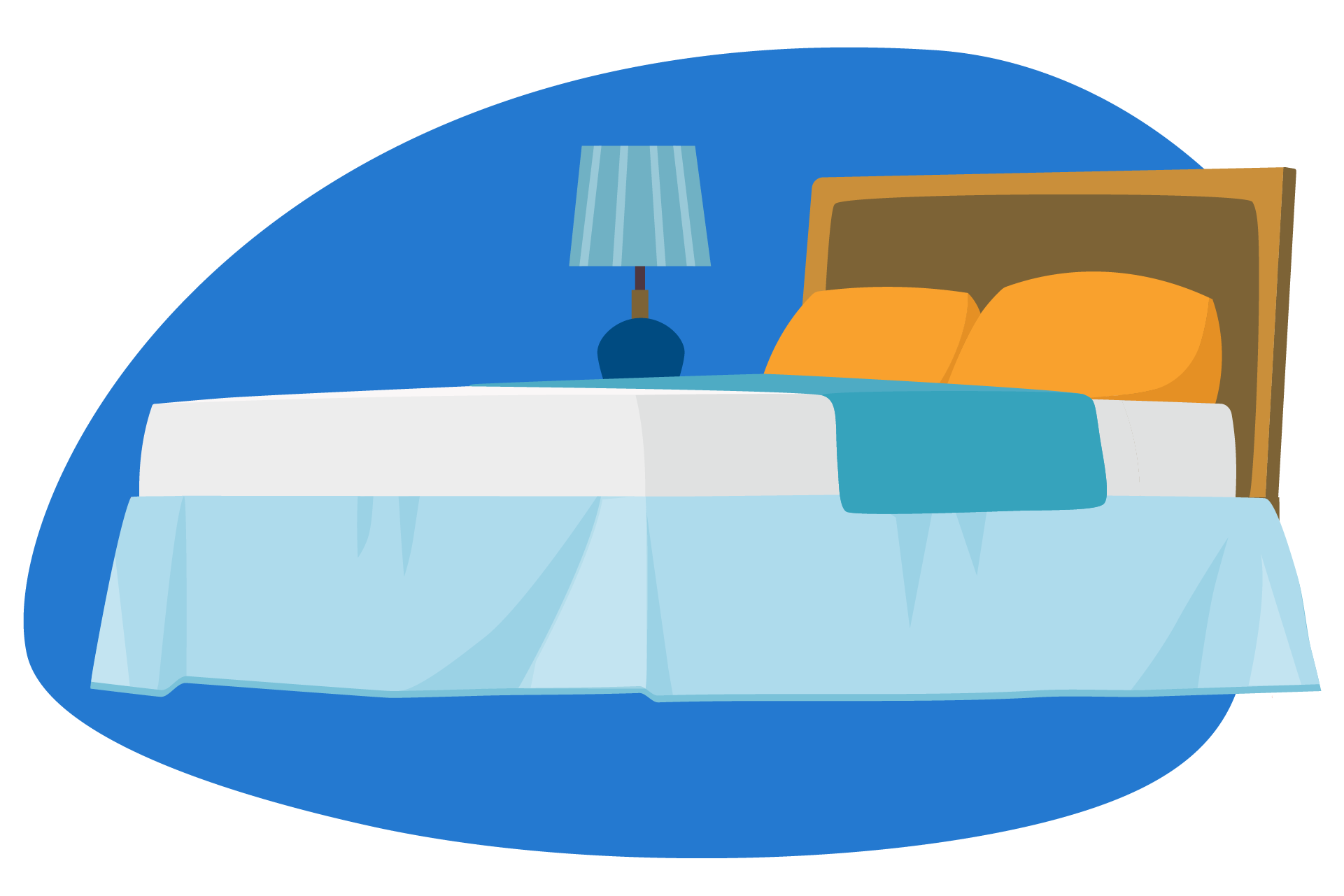 Complementos e acessórios adicionais para cama.